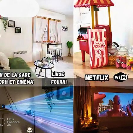 Le Petit Cine - Rouen Gare - Smartloc Immo Leilighet Eksteriør bilde